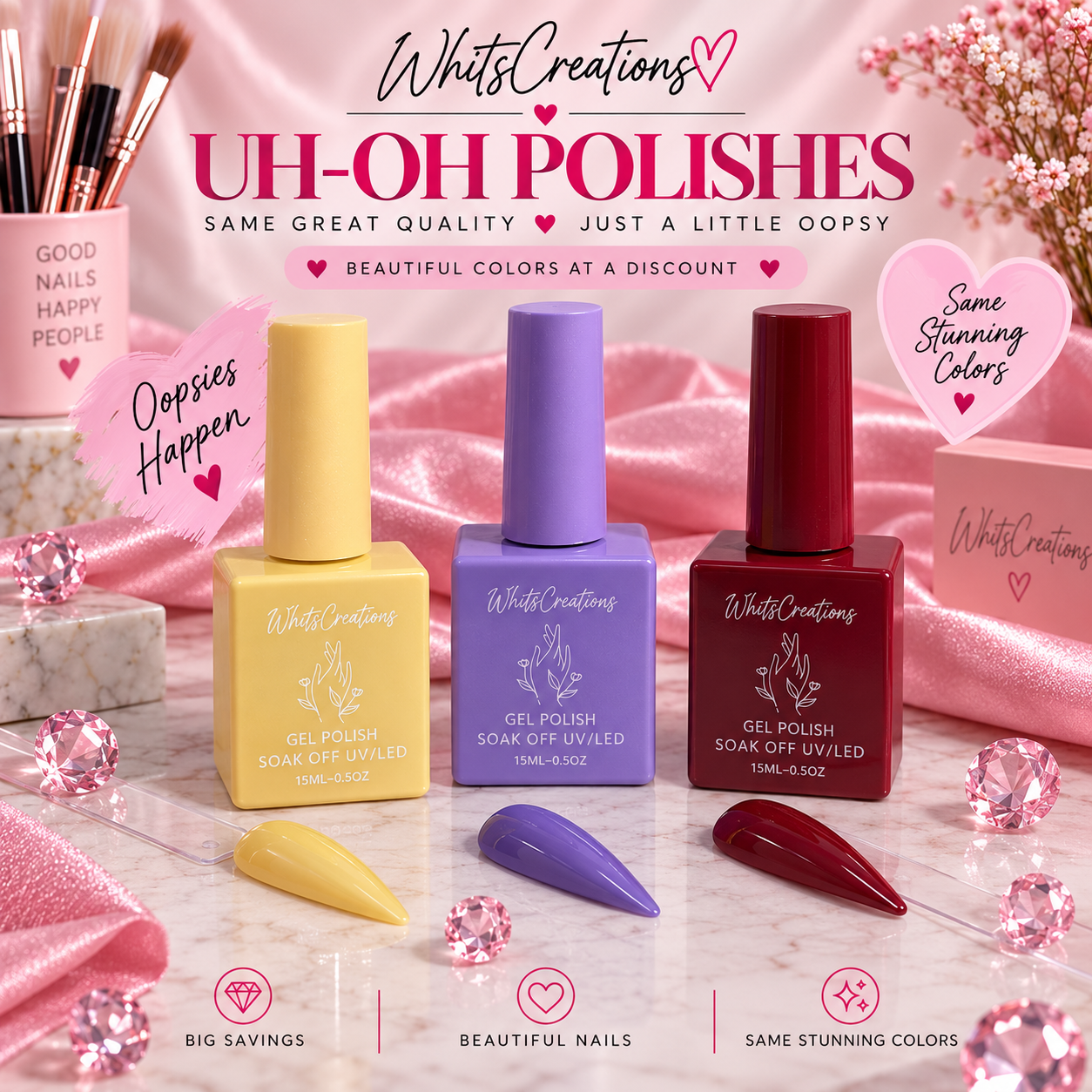 Uh-Oh Gel Polishes